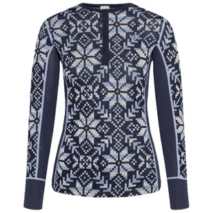 Damska koszulka Kari Traa Else Long Sleeve Baselayer Rozmiar: M / Kolor: ciemnoniebieski - Koszulki sportowe damskie - miniaturka - grafika 1