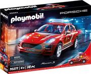 Klocki - Playmobil Porsche Macan S Straż Pożarna 70277 - miniaturka - grafika 1