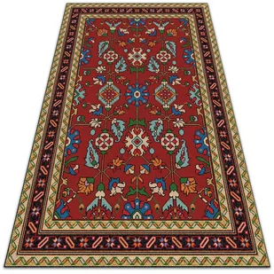 Modny winylowy dywan Ludowa mozaika 120x180 cm - Dywany - miniaturka - grafika 1