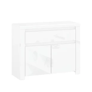 Komoda 2D1S Lingo Mebel Bos Biały - Komody - miniaturka - grafika 1