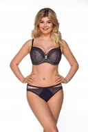 Majtki damskie - LUPOLINE Figi damskie 2229-30 BIG 44 GRANATOWO - B - miniaturka - grafika 1