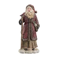 Ozdoby bożonarodzeniowe - Święty Mikołaj figurka 28 cm GIVRE VILLA ITALIA - miniaturka - grafika 1