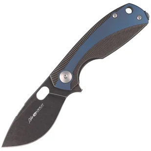 Nóż składany Viper Lille DSW/Blue Titanium, Dark Stonewashed M390 by Jesper Voxnæs (V5963TIBL) - Noże - miniaturka - grafika 1