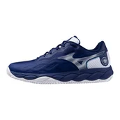 Buty sportowe męskie - Męskie buty tenisowe Mizuno Wave Enforce Court CC Bellwether Blue/White EUR 42,5 - miniaturka - grafika 1