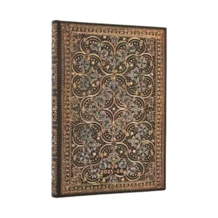 Paperblanks Kalendarz książkowy midi 25/26 18M Restoration - Kalendarze - miniaturka - grafika 1