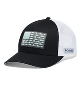 Czapki damskie - Columbia Uniseks PFG siatka zatrzaskowa flaga ryba czapka z daszkiem PFG siatka zatrzaskowa flaga ryby czapka - miniaturka - grafika 1