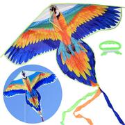 Zabawy w naśladowanie dorosłych - Kolorowy lekki Latawiec Papuga Ara  ptak ZA4414 - miniaturka - grafika 1