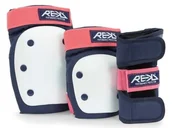 Ochraniacze - Rekd REKD Heavy Duty zestaw ochraniaczy Blue Red RKD600BRD - miniaturka - grafika 1