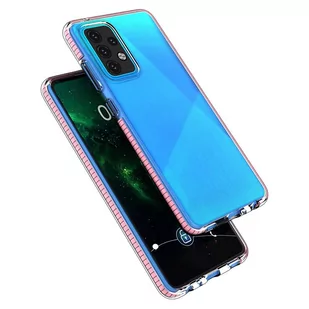 Spring Case pokrowiec żelowe etui z kolorową ramką do Samsung Galaxy A52s 5G / A52 5G / A52 4G czarny - Etui i futerały do telefonów - miniaturka - grafika 4