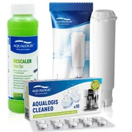 Akcesoria i części do ekspresów do kawy - Zestaw Bosch, Filtr Aqualogis AL-TES46, Aqualogis Verde 250ml, Aqualogis Cleaneo 10szt - miniaturka - grafika 1