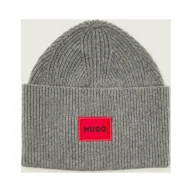 Czapki męskie - HUGO Wełniana czapka Xaff 6 - miniaturka - grafika 1