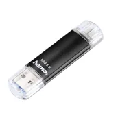 Pendrive - Hama Laeta Twin 128GB - miniaturka - grafika 1