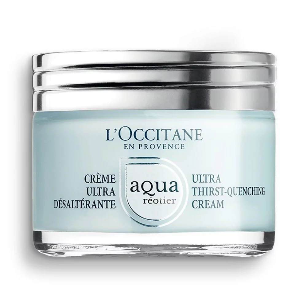 LOccitane En Provenc Nawilżający krem do skóry z zawartością wody Aqua Thirst Quench ) Cream Aqua Thirst Quench ) 50 ml