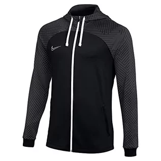 Kurtki męskie - Nike Męska kurtka M Nk Df Strk Hd Trk Jkt K, czarna/antracytowa/biała, DH8768-011, 2XL - grafika 1