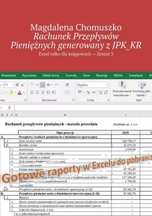 Rachunek Przepływów Pieniężnych generowany z JPK_KR - E-booki - informatyka - miniaturka - grafika 1