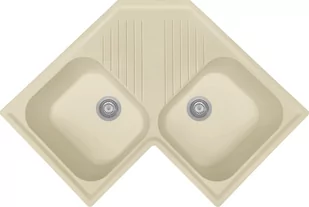 Zlew PLADOS ATLANTIC SAHARA (szampan 55) (FTA832055) - Zlewozmywaki - miniaturka - grafika 1
