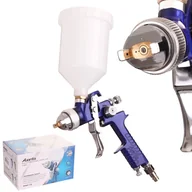 Pozostałe narzędzia pneumatyczne - Pistolet lakierniczy AUARITA HP H-827 BLUE Dysza 1,8mm, 600ml - miniaturka - grafika 1