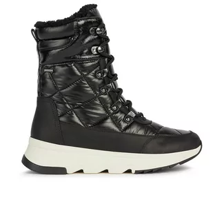 Buty Geox Falena Abx D26HXB043FUC9999 - czarne - Śniegowce damskie - miniaturka - grafika 4