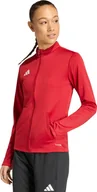 Bluzy damskie - Bluza damska adidas Entrada 26 Track czerwona JZ6601 L - miniaturka - grafika 1
