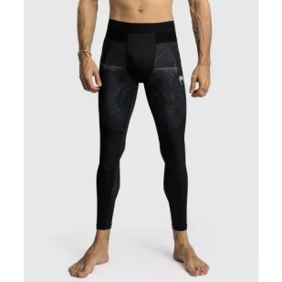 Venum Legginsy Kompresyjne Spats G-Fit Deep Black/Desert Sand - Kimona, stroje i obuwie - miniaturka - grafika 1