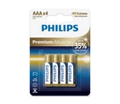 Baterie i akcesoria - Philips LR03M4B/10 - 4 ks Bateria alkaliczna AAA PREMIUM ALKALINE 1,5V - miniaturka - grafika 1