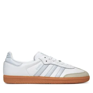 Sneakersy adidas Samba OG IE0877 Biały - Sneakersy damskie - miniaturka - grafika 1