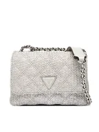 Torebki damskie - Guess Torebka Giully II Mini HWQM96 73740 Srebrny - miniaturka - grafika 1