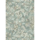 Tapety - Tapeta winylowa na flizelinie pastelowe listki zielone - miniaturka - grafika 1