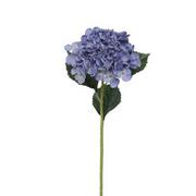 Sztuczne kwiaty - Sztuczna hortensja, wys. 52 cm, niebieski - miniaturka - grafika 1