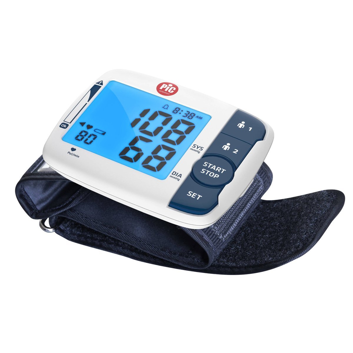 PIC Ciśnieniomierz nadgarstkowy automatyczny z funkcją Bluetooth MobileRAPID WRIST