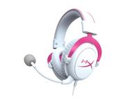 Słuchawki - HyperX Cloud II różowe (4P5E0AA) - miniaturka - grafika 1
