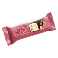 Desery mleczne - Magija Batonik z masy twarogowej z kawałkami galaretki w czekoladzie 40 g - miniaturka - grafika 1