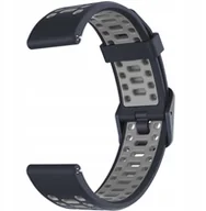 Akcesoria do smartwatchy - Pasek silikon Apex 2 20mm, Navy - miniaturka - grafika 1