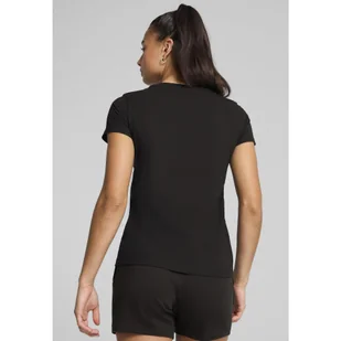 Damska koszulka ESS ELEVATED PUMA Black - Koszulki sportowe damskie - miniaturka - grafika 1