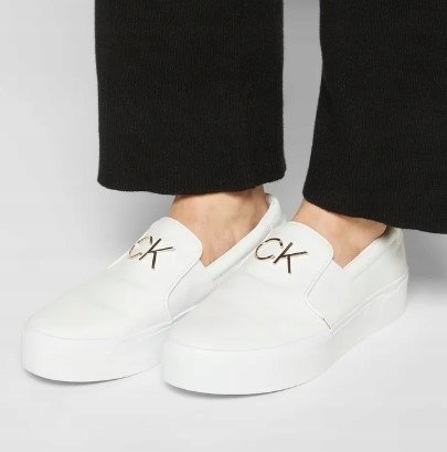 Calvin Klein FLATFORM Półbuty wsuwane 39 14CA