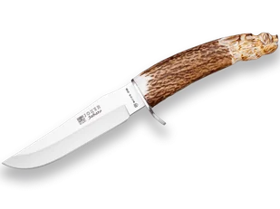 JOKER RĘCZNIE RZEŹBIONY 14 CM STAŁY OSTRZE ZE STALI NIERDZEWNEJ CT33 - Noże - miniaturka - grafika 1