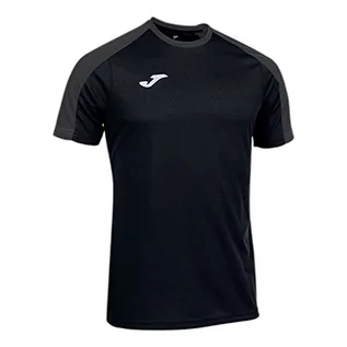 Koszulki męskie - Joma Męski T-shirt z krótkim rękawem, Eco Championship T-shirt z krótkim rękawem, czarny antracyt, XL - grafika 1
