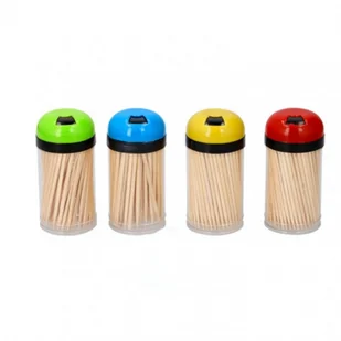 Pałeczki Koktajlowe 4X 150 Sztuk 65X2,2 Mm Drewno Naturalne - Shakery barmańskie - miniaturka - grafika 1