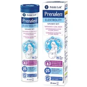 Witaminy i minerały - Prenalen Elektrolity, bez dodatku cukru, 20 tabletek musujących - miniaturka - grafika 1
