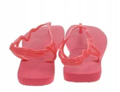 Klapki i japonki damskie - Havaianas Klapki Damskie Czerwone Falisty Pasek Guma 35/36 J1A - miniaturka - grafika 1
