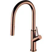 Baterie kuchenne - OMNIRES BE6455 CP BEND bateria kuchenna miedź - miniaturka - grafika 1