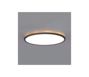 LED Plafon łazienkowy NIVERA LED/32W/230V IP54 śr. 42 cm czarny - Lampy sufitowe - miniaturka - grafika 1
