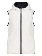 Kamizelki damskie - CMP Kamizelka polarowa w kolorze białym - miniaturka - grafika 1