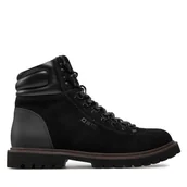 Botki męskie - Trapery Big Star Shoes OO174643 Czarny - miniaturka - grafika 1
