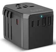 Ładowarki do telefonów - SBS TEADAPTGAN70WUNI ładowarka do urządzeń przenośnych Uniwersalne Czarny Prąd przemienny Szybkie ładowanie Wewnętrzna - miniaturka - grafika 1