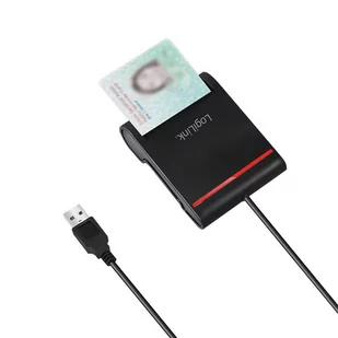 Logilink CR0047 - czytnik kart USB 2.0 Smart ID dla Twojej karty IC/ID, do Windows i Mac OS Catalina 10.15 lub nowszych CR0047 - Czytniki kart pamięci - miniaturka - grafika 1
