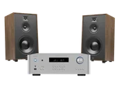 Zestawy stereo - Rotel RA 1572 MkII (srebrny) + Utah 8 (wood) - miniaturka - grafika 1