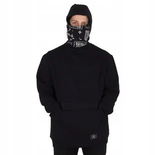 Bluza DC RECON z kapturem i maską czarna skate L - Bluzy męskie - miniaturka - grafika 1