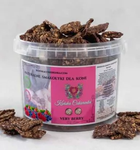 Końska Cukierenka Naturalne ciasteczka 1,2L - owoce leśne (very berry) - Pasze dla zwierząt - miniaturka - grafika 1