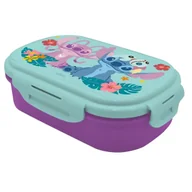 Zestawy szkolne - Pudełko śniadaniowe ze sztućcem Stitch ST00091 - Kids Euroswan - miniaturka - grafika 1